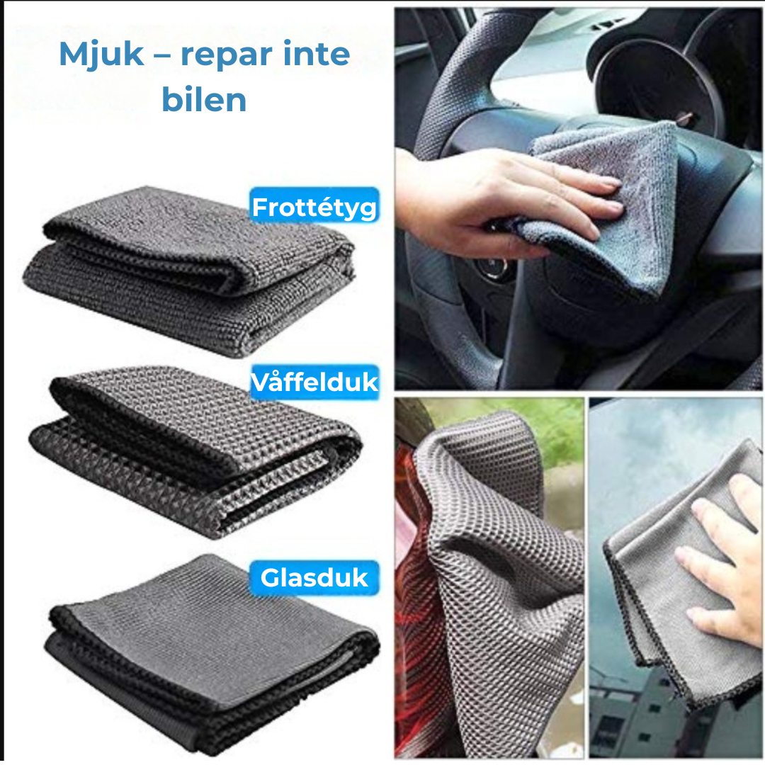RenBil Set 9 i 1 -mikrofiberduk