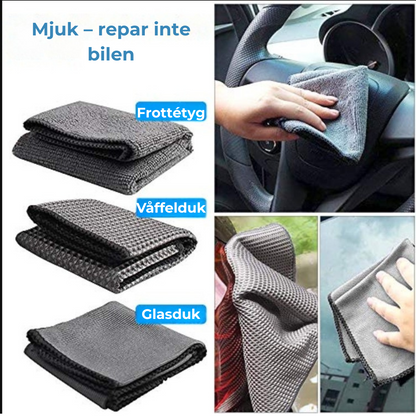RenBil Set 9 i 1 -mikrofiberduk