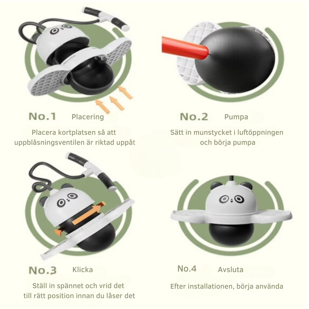 Panda Balansboll